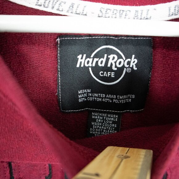 Hard Rock Cafe Las Vegas Patch Spellout Sweater - Picture 4 of 9